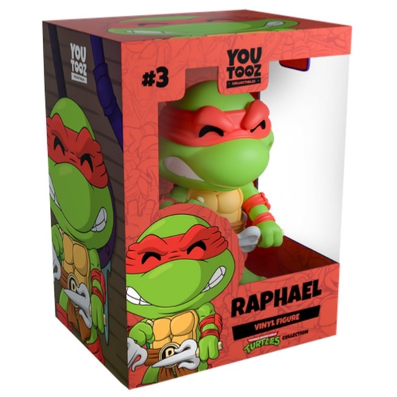 Teenage Mutant Ninja Turtles Collection - Raphael Vinyl Figure - Picture 1 of 4
